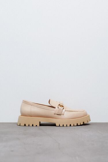 TRACK SOLE LOAFERS
