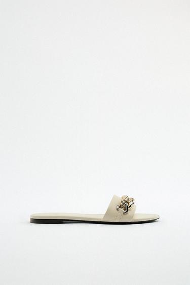 Sandalias Blancas de Mujer | ZARA México