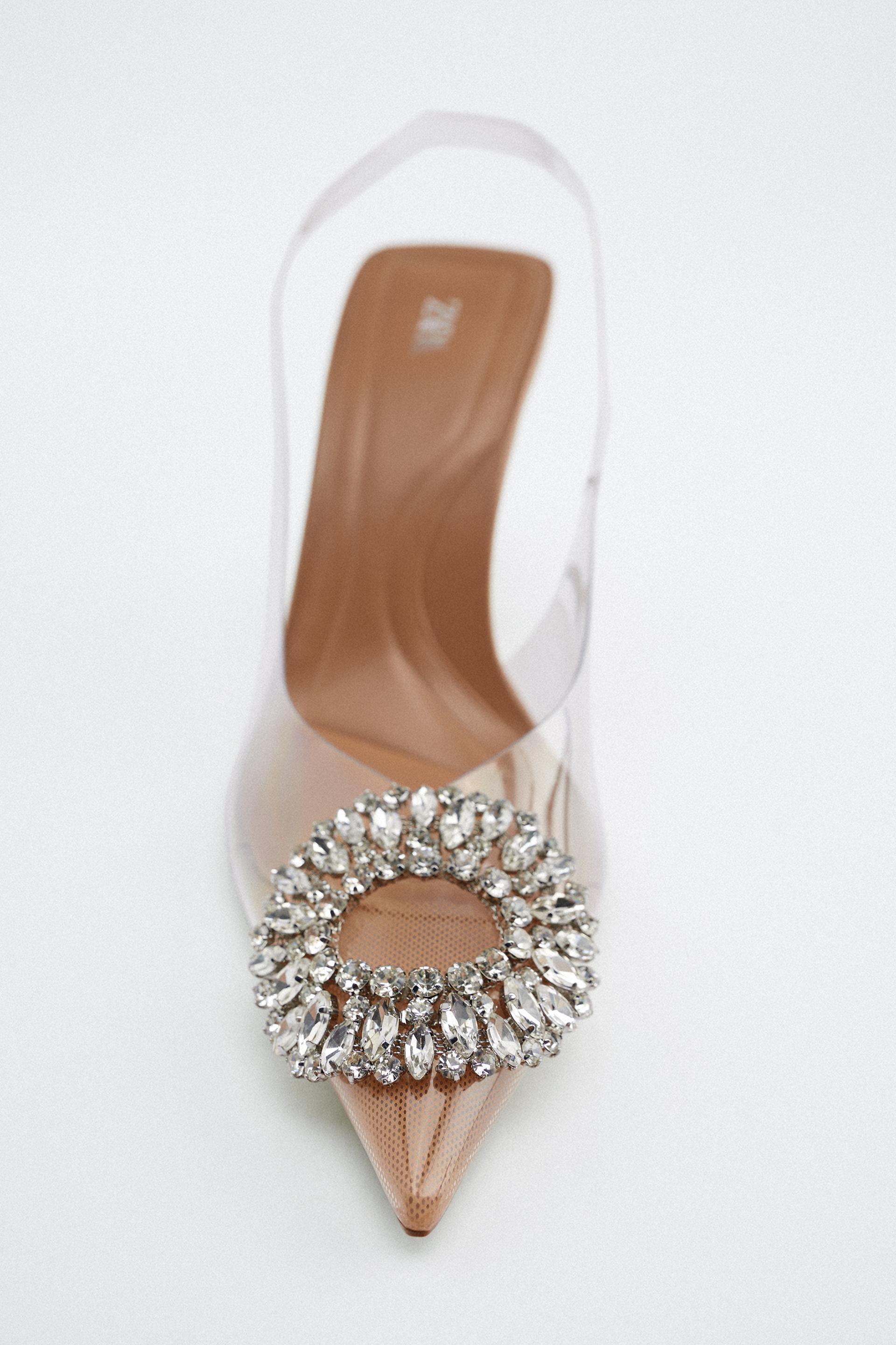 Diamante heels zara Clearance