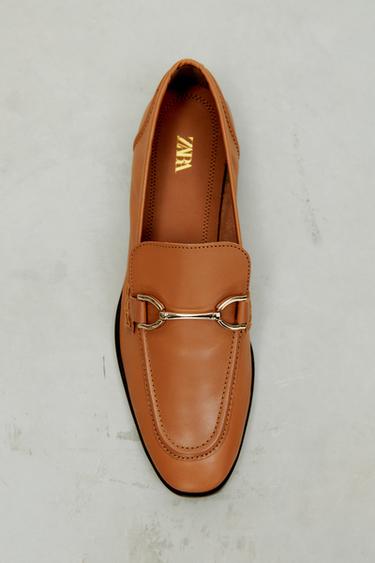 platform loafers zara