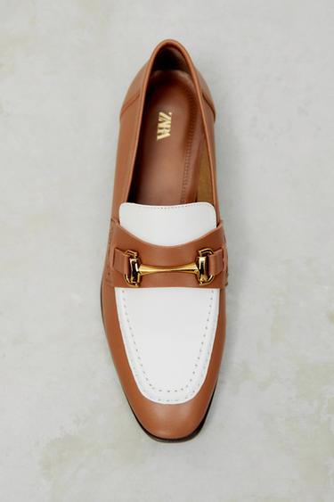 Zara moccasins women's clearance