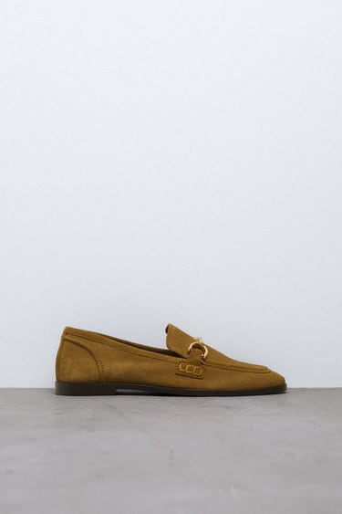 SOFT FLAT SUEDE LOAFERS