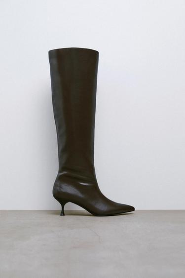 zara brown boots