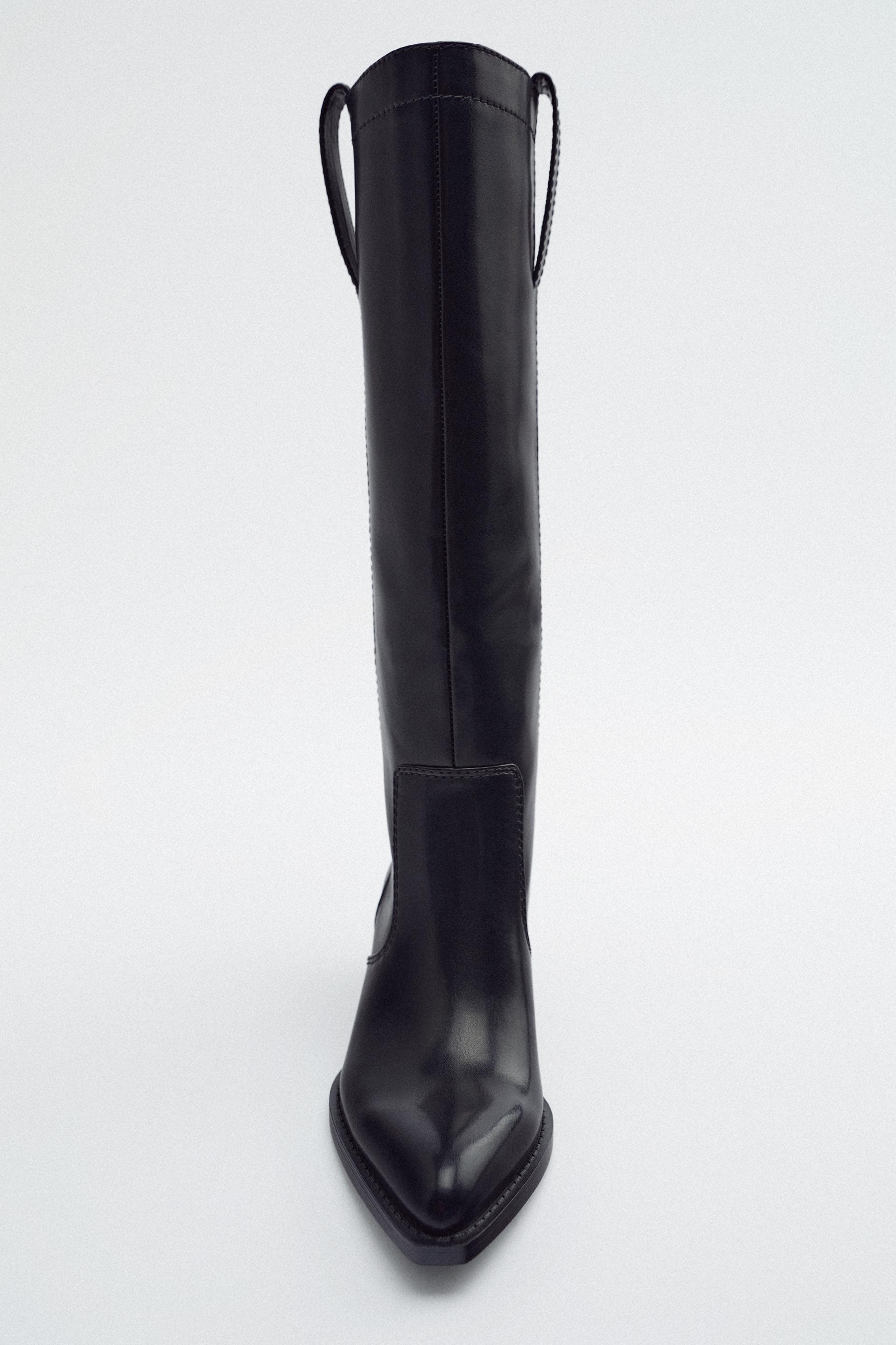 BOTA COWBOY - Negro | ZARA España