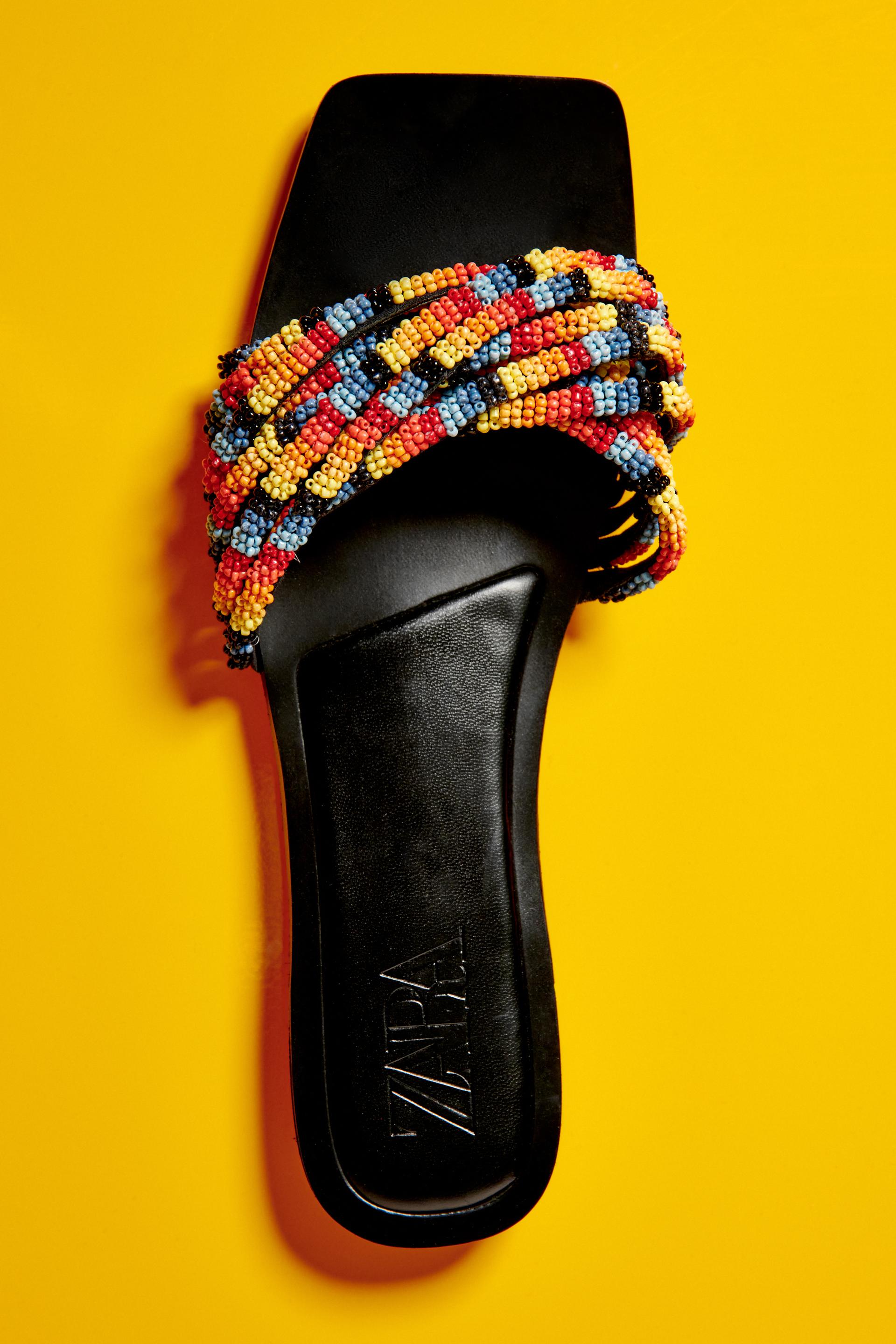 Abalorios de Sandalias para Mujer de Zara | FASHIOLA.mx
