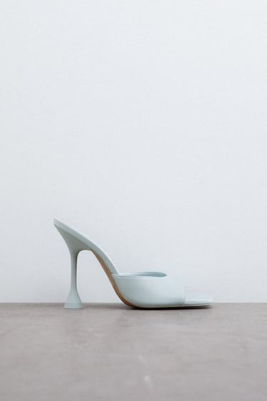 Image 0 of HEELED MULES from Zara