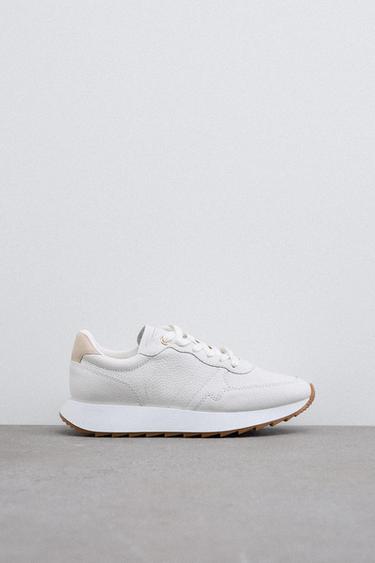 zara basic sneakers