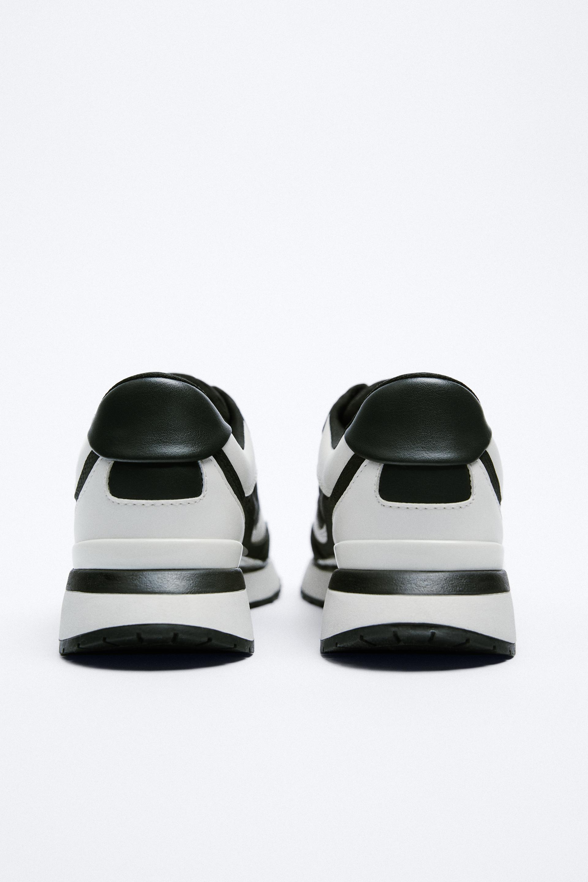 ZAPATILLAS DEPORTIVAS COMBINADAS - Negro | ZARA España