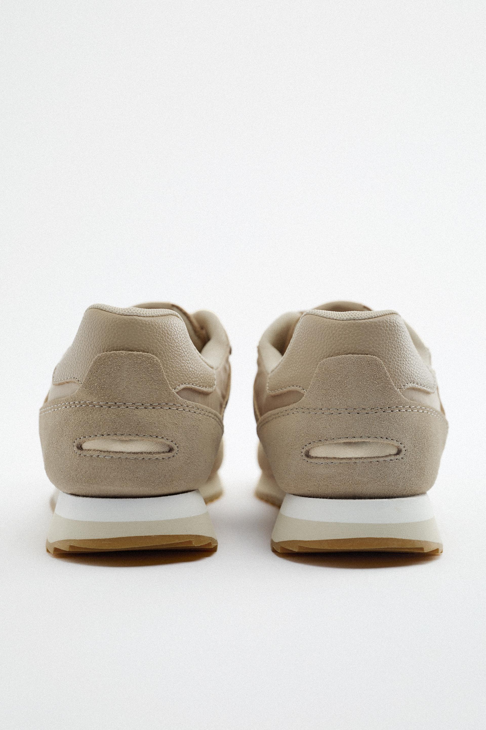 soft trainers zara