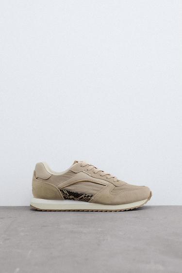 LEREN SCHOENEN - Grijs | ZARA Nederland / Netherlands