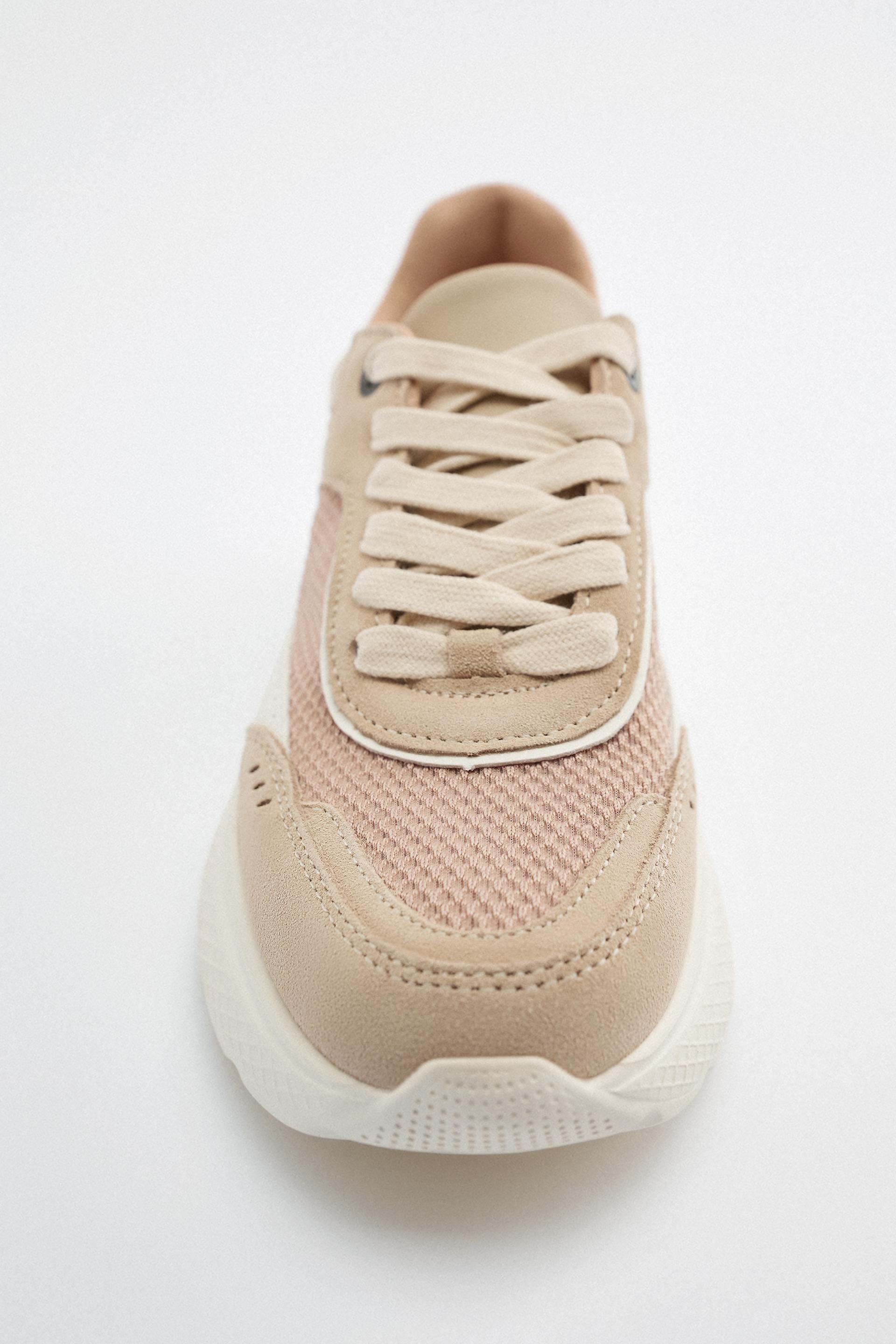 ZAPATILLAS DEPORTIVAS PLATAFORMA - Rosa | ZARA España