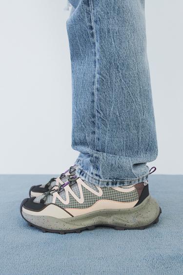 zara sparkly trainers