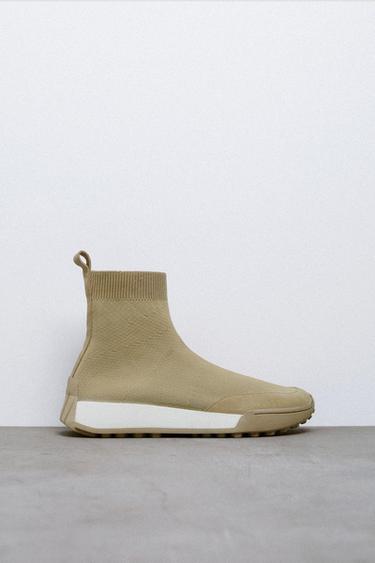 basket chaussette femme zara