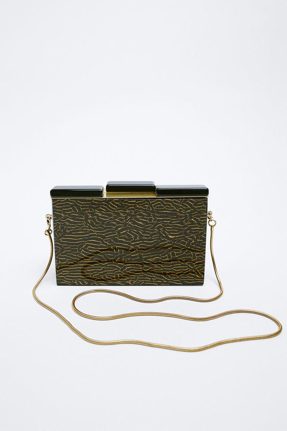 Zara box clutch Clearance