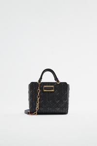 MINI CITY BAG CON NODI - Nero | ZARA Italia / Italy