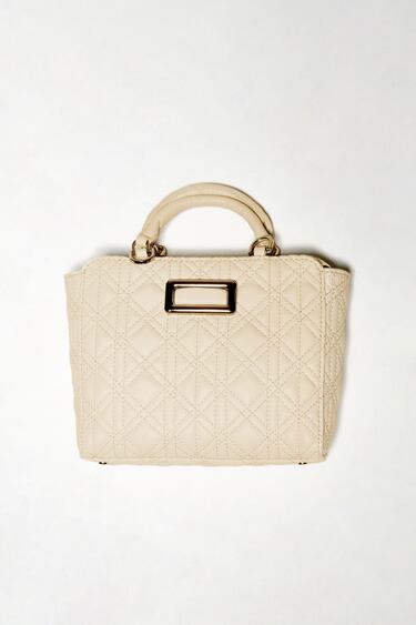 QUILTED MINI CITY BAG