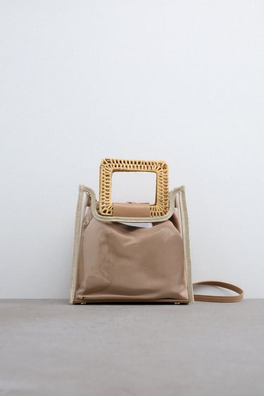 ภาพ 0 จาก กระเป๋ามินิซิตี้มินิไวนิล จาก Zara