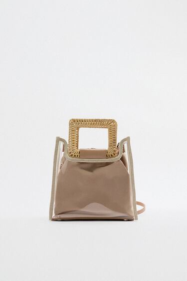 ภาพ 0 จาก กระเป๋ามินิซิตี้มินิไวนิล จาก Zara