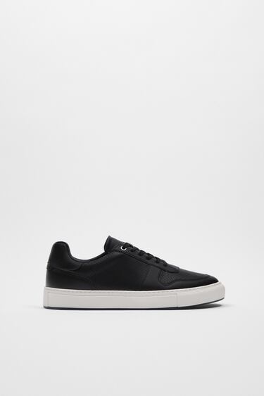 Image 0 of MICRO-PERFORATED PLIMSOLLS from Zara