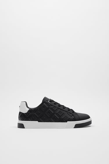 Image 0 of TRAINERS WITH RAISED EMBOSSING from Zara