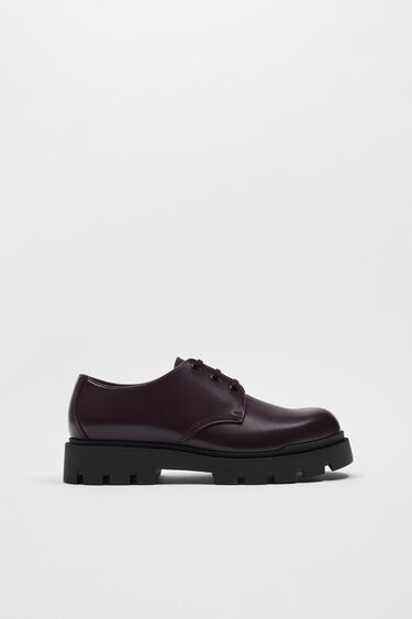 THICK-SOLED SEAMED SHOES