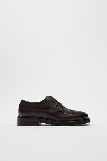 LEATHER BROGUES
