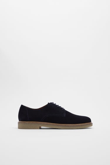 SPLIT SUEDE LEATHER SHOES