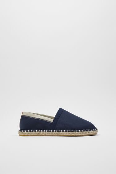 Image 0 of CANVAS ESPADRILLES from Zara