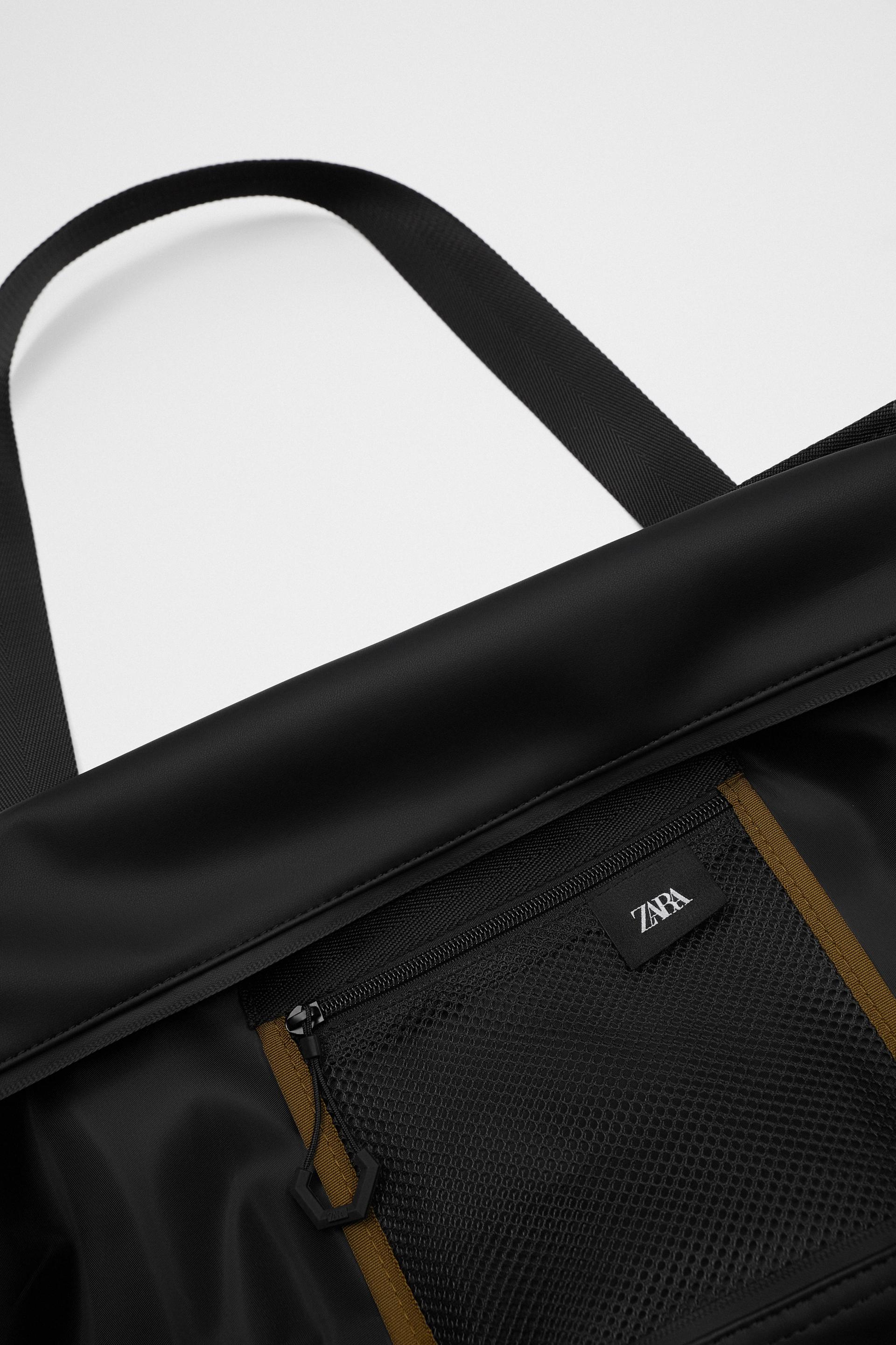 Zara RUBBERIZED DUFFEL BAG 4 Zara RUBBERIZED DUFFEL BAG 5