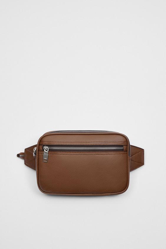 Monochrome Belt Bag Brown Zara United States Monochrome Belt Bag Brown Zara United States