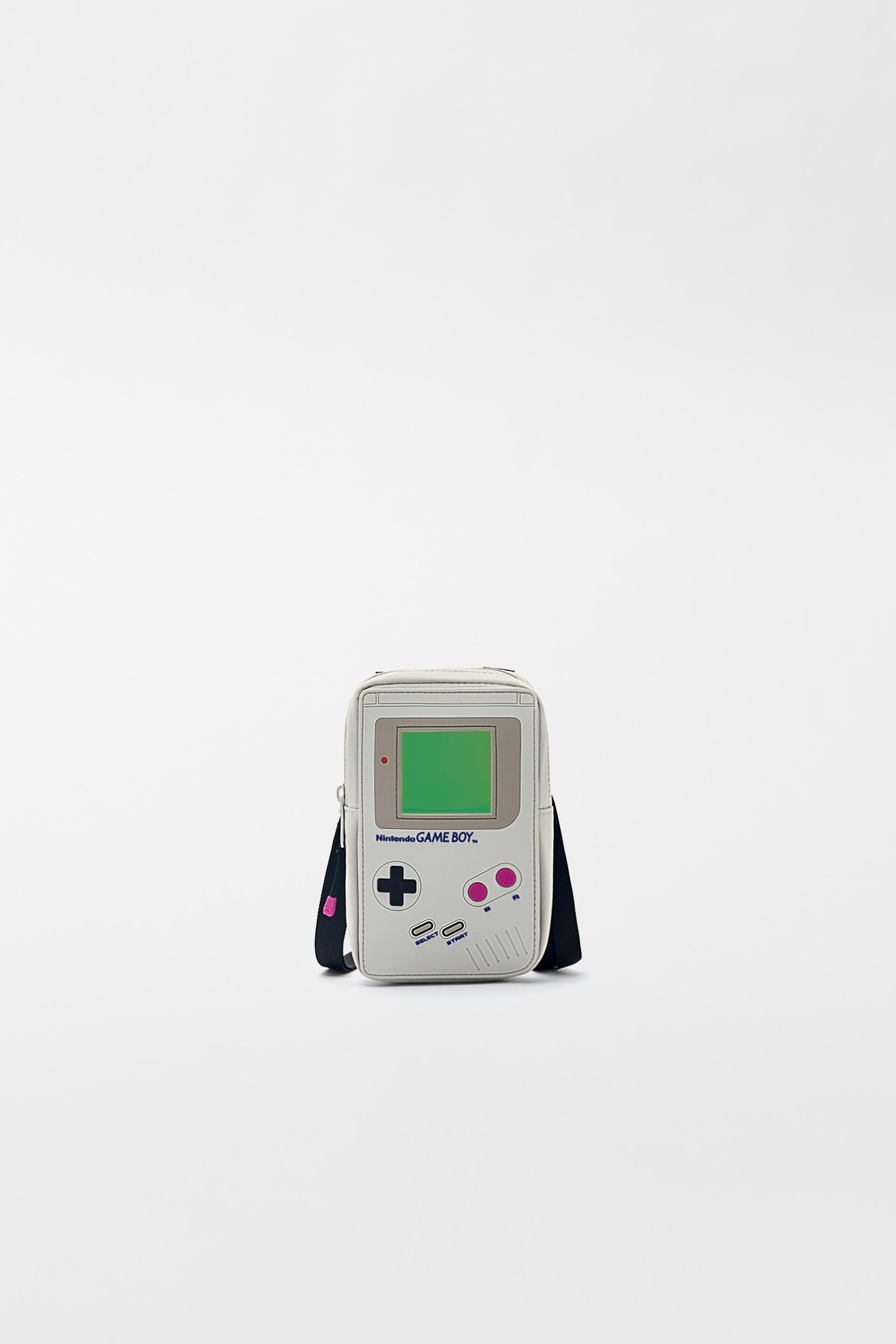 Game Boy C Nintendo Crossbody Bag Gray Zara United States Game Boy C Nintendo Crossbody Bag Gray Zara United States