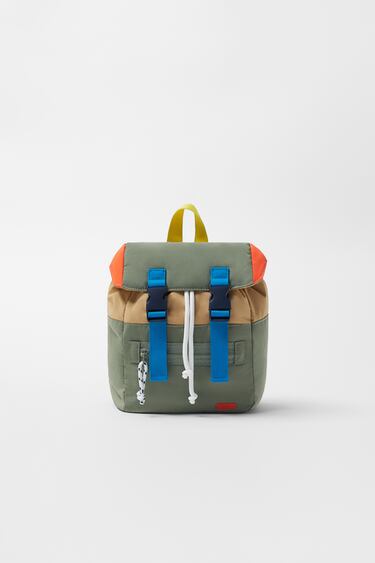 BABY/ CONTRASTING BACKPACK