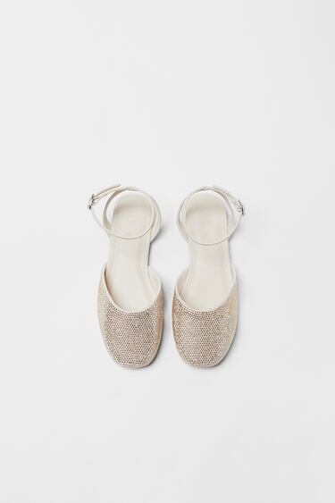 Image 0 of KIDS/ SLINGBACK BALLET FLATS WITH DETAILS from Zara