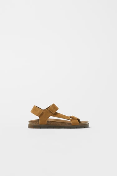 KIDS/ LEATHER SANDALS