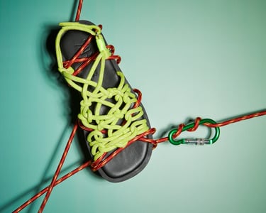 SANDALS WITH LACES