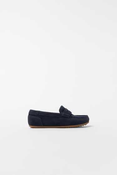 Image 0 of KIDS/ LEATHER LOAFERS from Zara