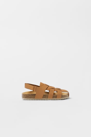 KIDS/ LEATHER SANDALS