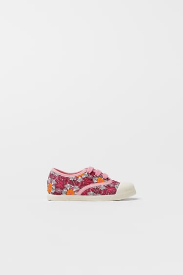 BABY/ FLORAL SNEAKERS
