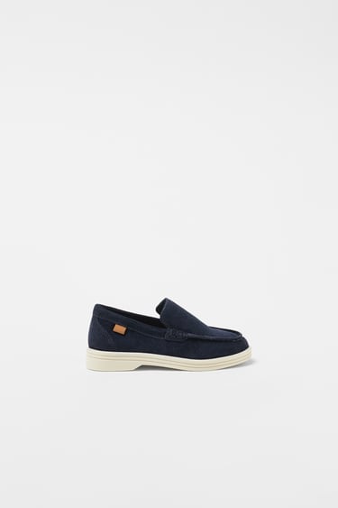 Image 0 of BABY/ LEATHER LOAFERS from Zara