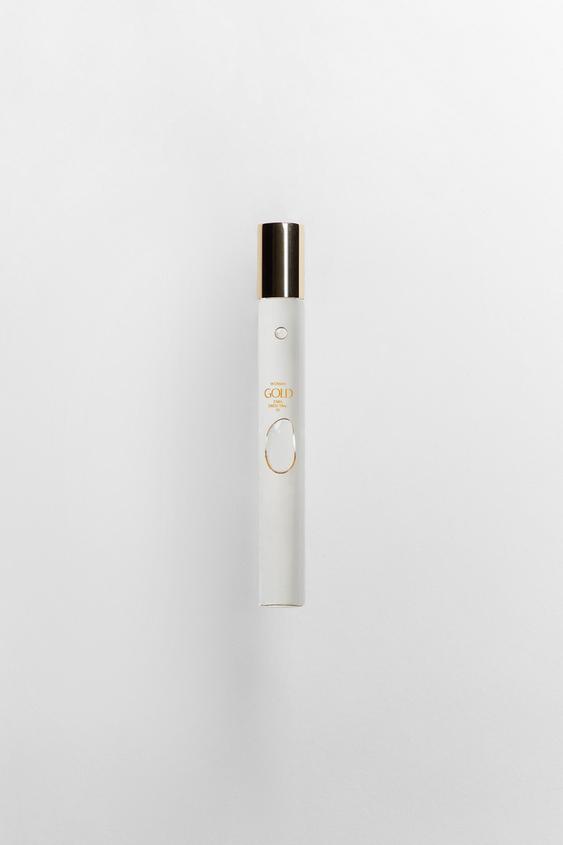 woman gold zara