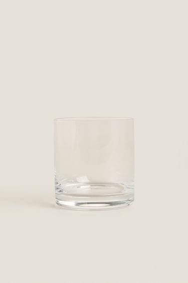 Image 0 of SOLID CRYSTALLINE TUMBLER from Zara