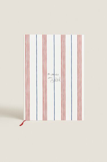 PICASSO STRIPED NOTEBOOK WITH PAGE MARKER "PICASSO SUCCESSION 2022"
