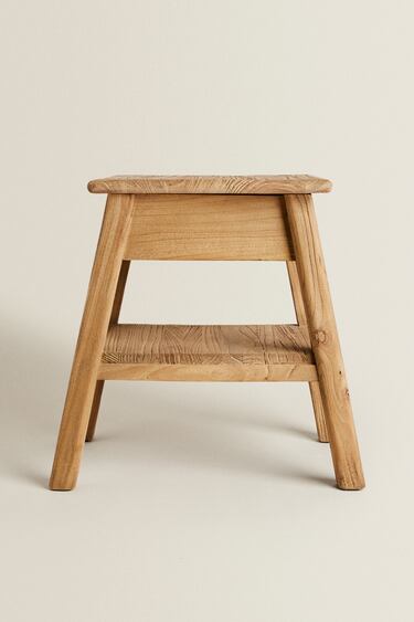 Image 0 of RECYCLED WOOD TABLE from Zara