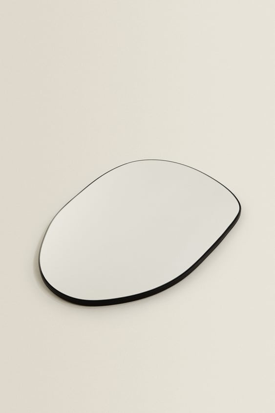 Small Irregular Shaped Mirror Zara, Irregular Shaped Wall Mirrors