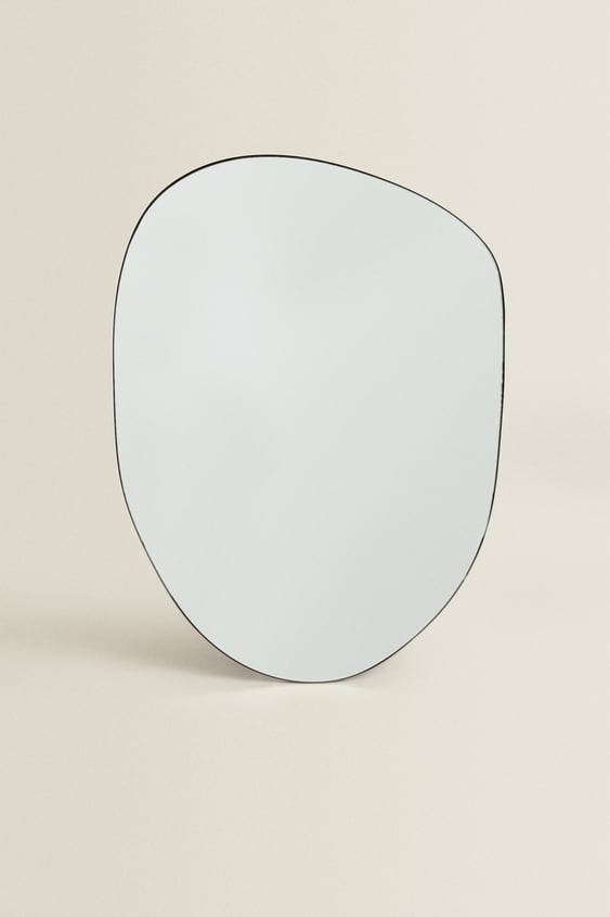 Large Irregular Mirror Zara United States, Irregular Shaped Wall Mirrors