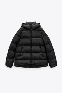 black puffer jacket women