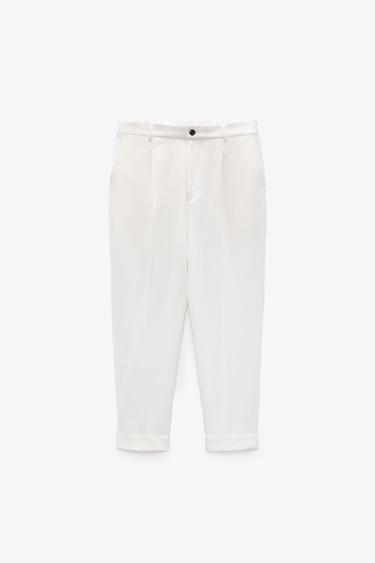 Pantalones Cropped de Mujer | ZARA Argentina