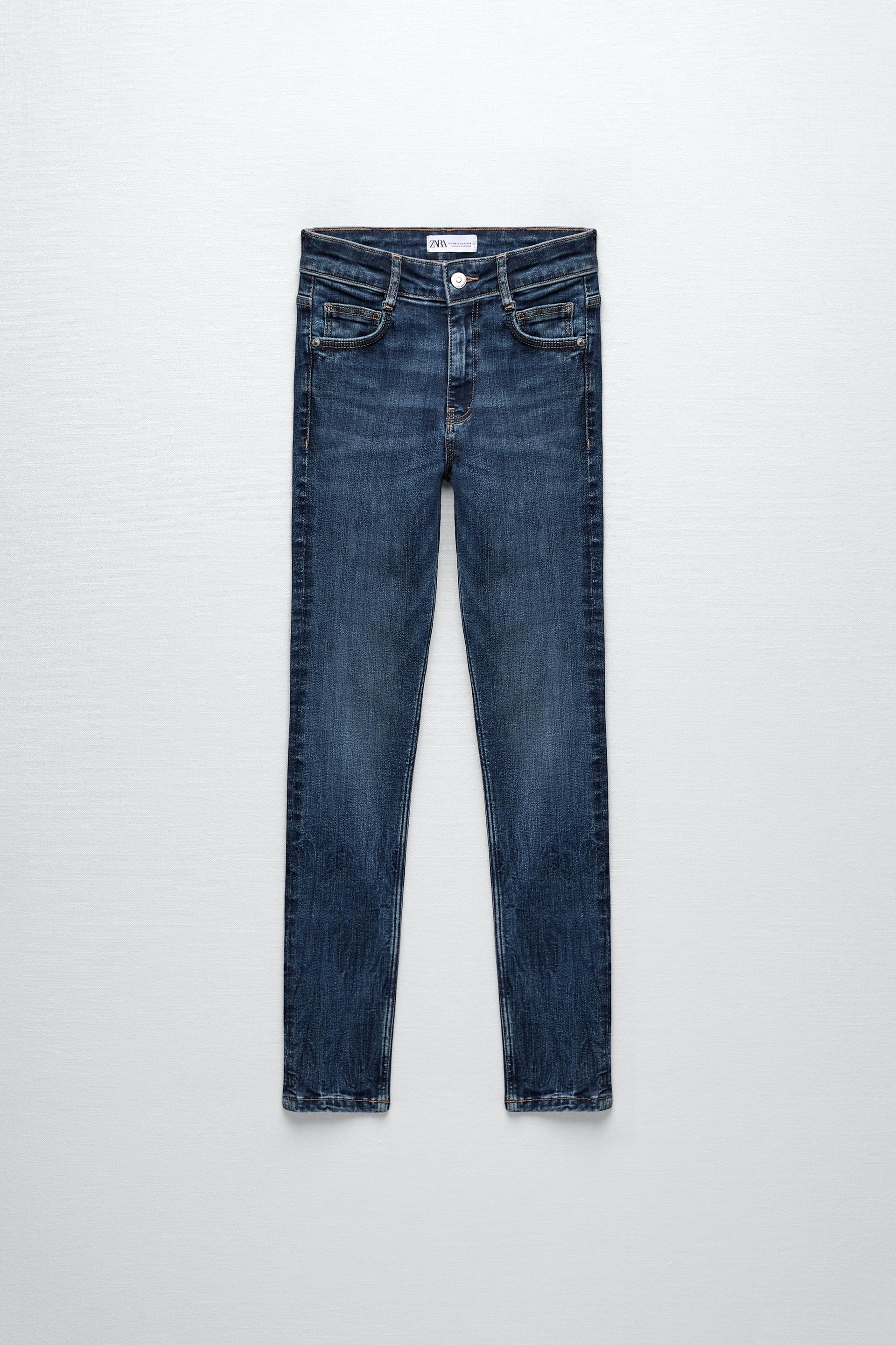 MID-RISE JEANS - Grey | ZARA Australia