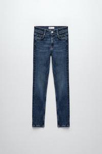 HIGH RISE SCULPT JEANS - Indigo | ZARA 