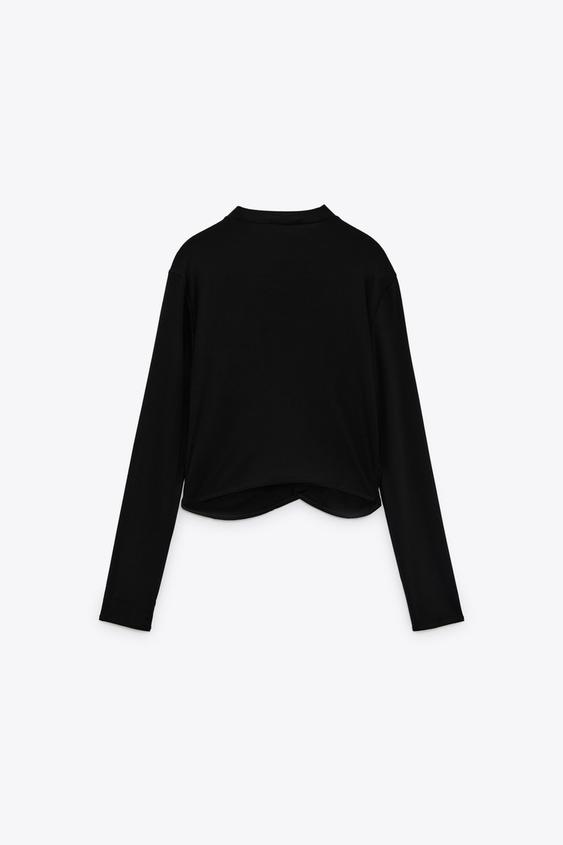 zara bolero sweater